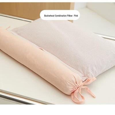 Li Shen Simple Striped Buckwheat Pillow