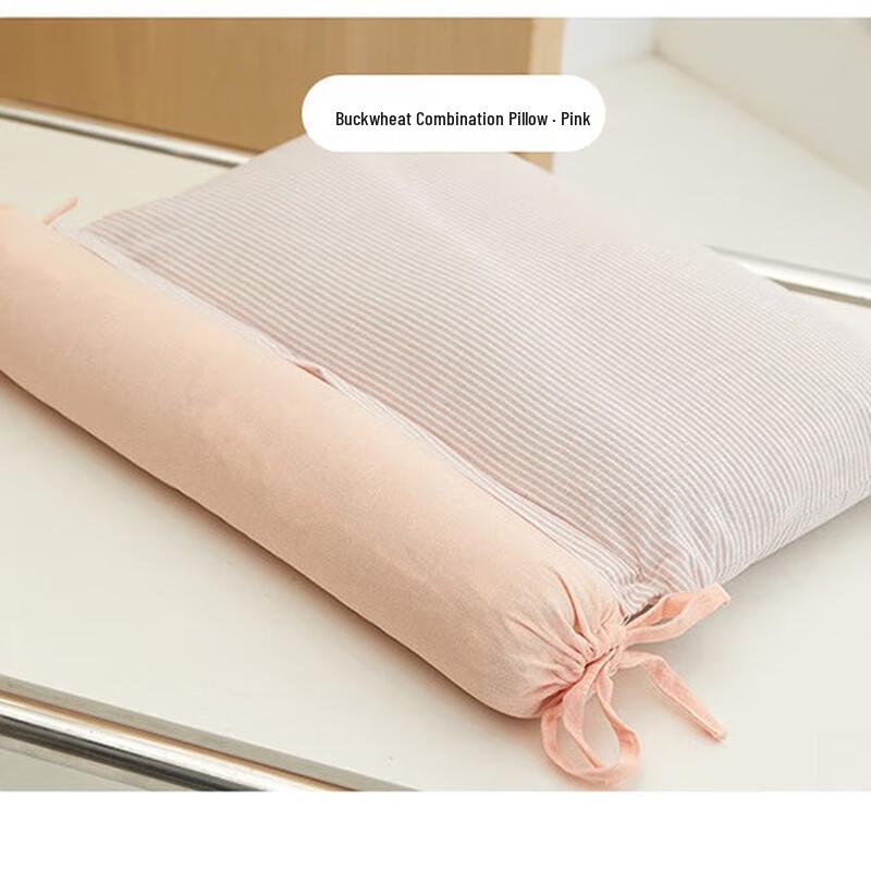 Li Shen Simple Striped Buckwheat Pillow