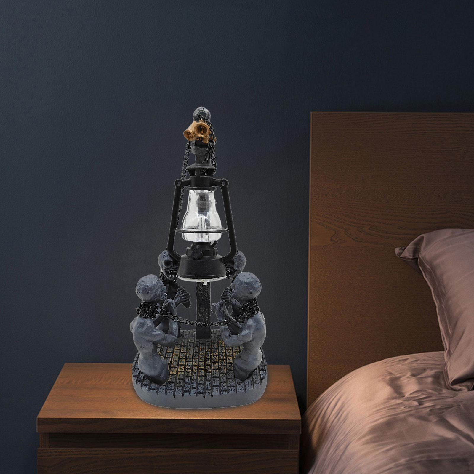 

Halloween Resin Skeleton Lamp, Chain Decor,Halloween Home Decoration,Unique Supplies Decorative