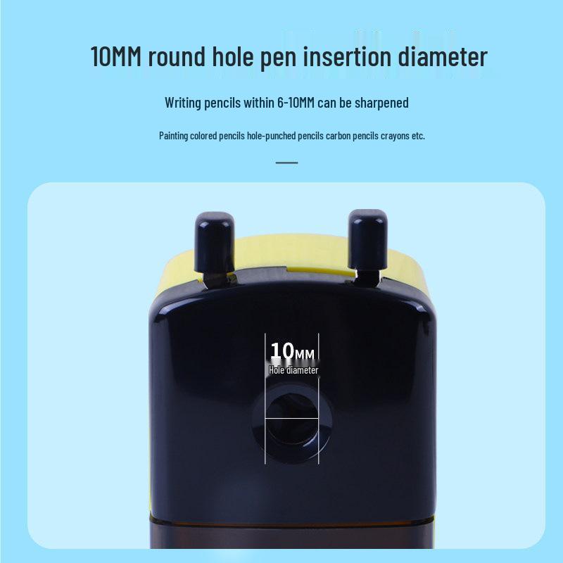 Chinese Hand-Crank Large-Diameter Pencil Sharpener for Thick and Triangle Pencils