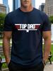 2026 Casual Unisexs Tshirts Clothing Top Dad Print Short Sleeve Tshirts Plus Size Loose Round Neck Short Sleeve Daily Unisexswear