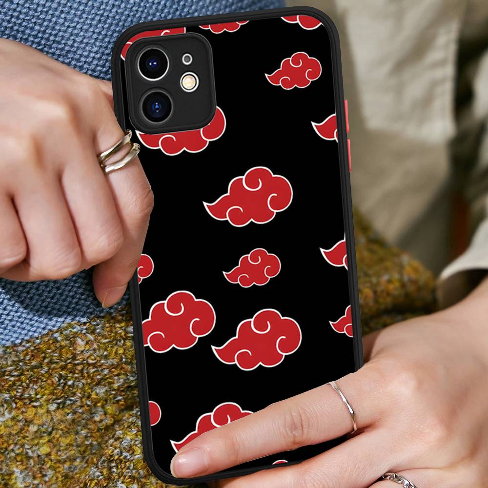 Hot Anime N-Narutos Phone Case For IPhone 16 15 14 11 12 13 Pro Max Plus 12 XS Max Back Cover Matte Case