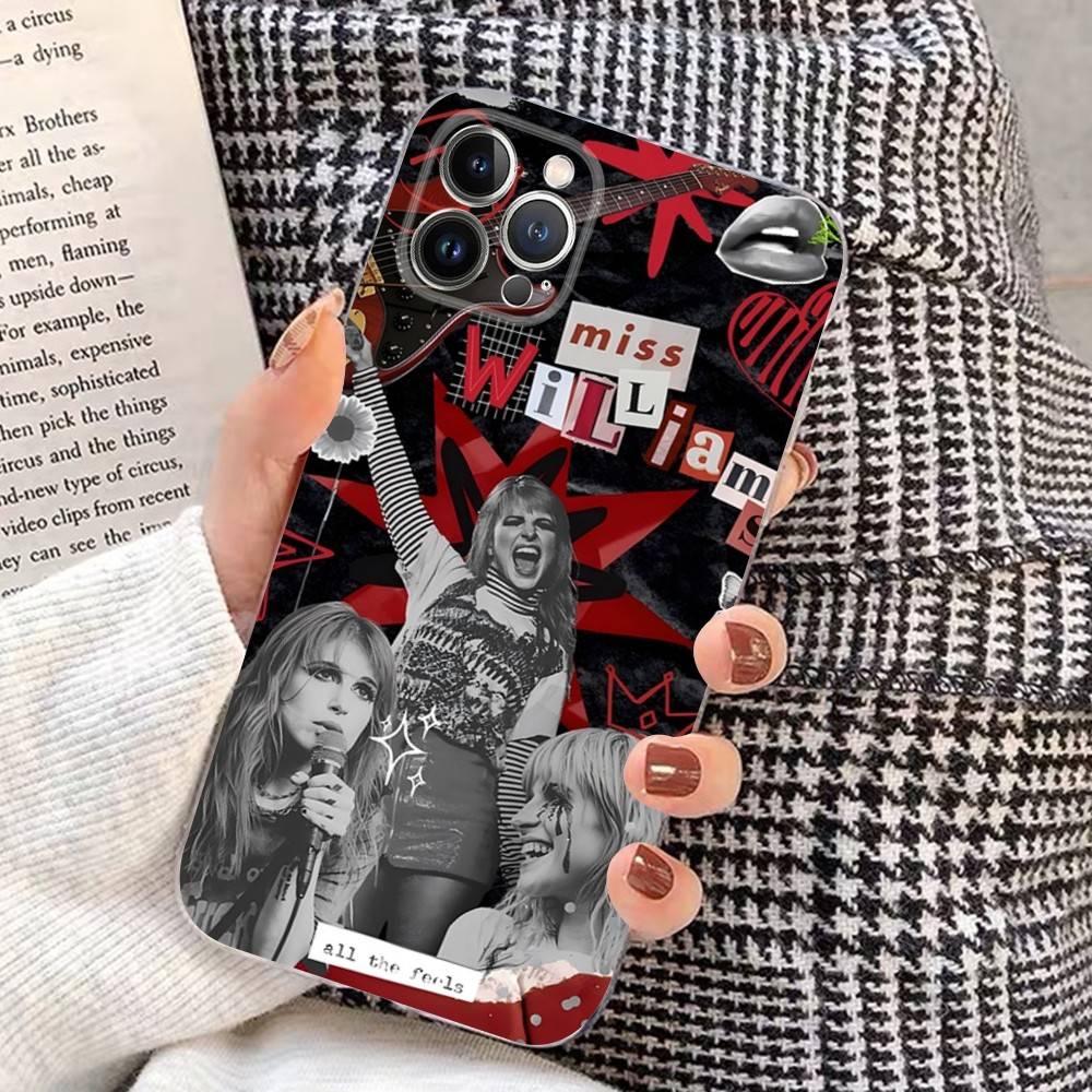 P-Paramore Hayley Handyhülle Für IPhone 16 15 14 11 12 13 Mini Pro XS Max Hülle 6 7 8 Plus X Hülle Schale