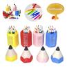 Accessory 10/12pcs Kid Pretend Play Toy Dollhouse Miniature Colored Pen Mini Pencil School Supplies Model Doll House