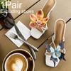 1 Pair Butterfly Shape Shoes Charms Sandals Decor Bohemian Shoe Accessories DIY Shoe Clip Elegant Orchid Flower Colorful