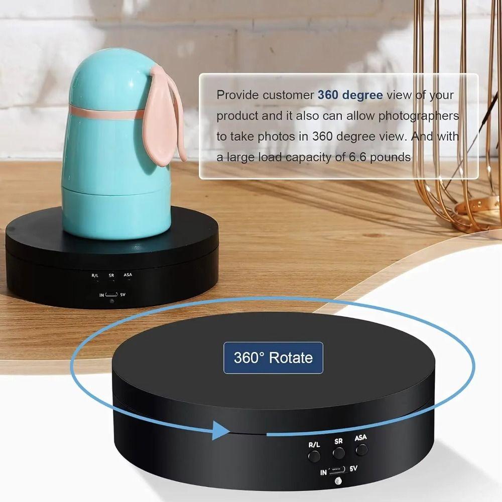 Motorized Electric Rotating Display Stand Motorized Spinning Platform  Product Displays