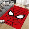 1pc Spider-Man Pattern Area Rug Soft Flannel Floor Mat for Living Room, Office, Bedroom, Outdoor and Camping, Sofa Coffee Table Floor Mat, D
