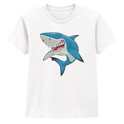Camiseta Tiburón Océano Vida Salvaje Niños Niñas Aventura