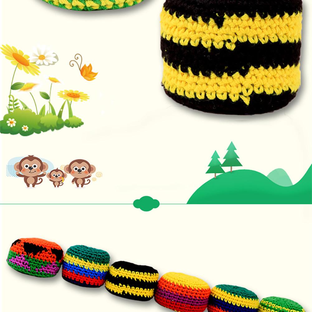 Outdoor Kids Woolen Yarn Sandbag Knitting Balls for Children Game