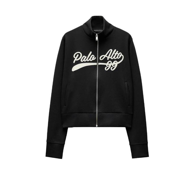 Spring New Women's Clothing French Embroidery Preppy Style Sports Stand Collar Long Sleeves Jacket Outwear 5584327