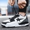 Basketball Shoes Men's Platform Rebound Comfortable Sports Shoes Youth Color Matching Live Broadcast Men's Shoes