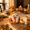 Cute Gift for Friend Ghost Pumpkin Figurine Sad Leaning On Desk Resin Spooky Decor Decor Halloween Decoration Home Table Shelf Mantel Display Small