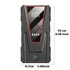 EAFC Car Jump Starter Portable Multi-Function Car Jump Starter, 12V Auto Portable Car Battery Starter Emergency Booster With The Toolbox