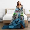 Monster Trucks Car Loves Flannel Blanket Spring Super Warm Bedding Throws Girls Boys Outdoor Novelty Bedspread Sofa Bed Cover