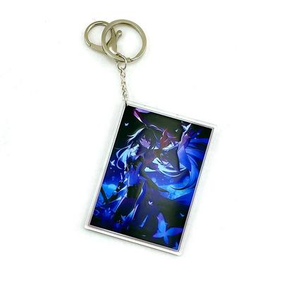 Honkai Star Rail Light Cone In the Night Character Seele Acrylic Pendant Hangs Backpack Charms Card Key Holder Chain