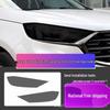 Ford Mondeo/Edge/Explorer Black Headlight & Clear Taillight Film - TPU