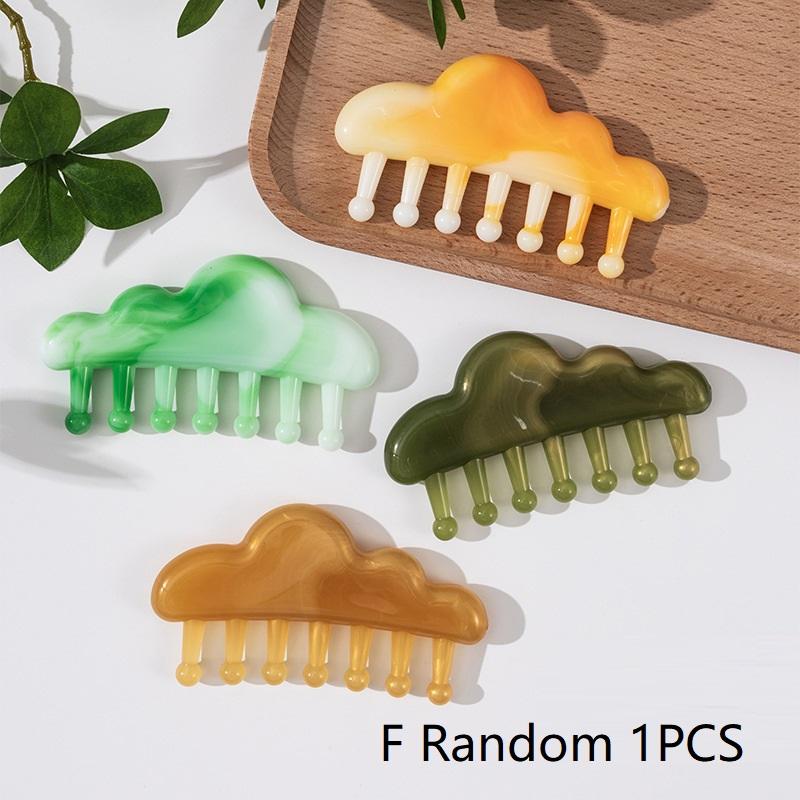 Body Meridian Massage Comb Stress Relief Gua Sha Tool Acupuncture Therapy Blood Circulation Anti-static Plastic Hair Combs