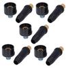 5Set Welding Cable Quick Fitting Rubber Brass European Welding Machine Connector Plug