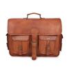 Men's  Vintage Artist Leather Messenger Bag Shoulder Laptop Bag Briefcase