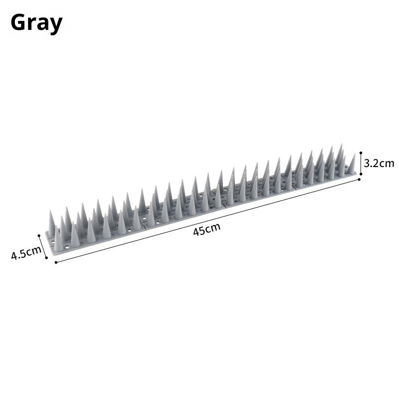 Plastic Anti Bird Cat Thorn Strips for Fence Wall Garden Balcony Security Easy Installation Animal Deterrent