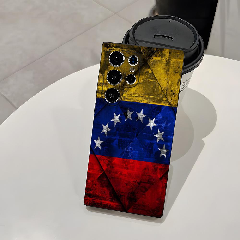 Venezuela Flag Phone Case For Samsung A25 A13 A33 5G A54 A36 A35 A56 A52 A14 Shockproof Soft Cover Samsung A31 4G