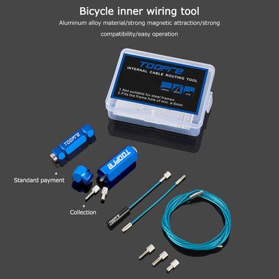 TOOPRE Portable Bike Internal Cable Routing Tool Professional Bicycle Internal Cable Routing Tool Quick-release Bike Repair Kit