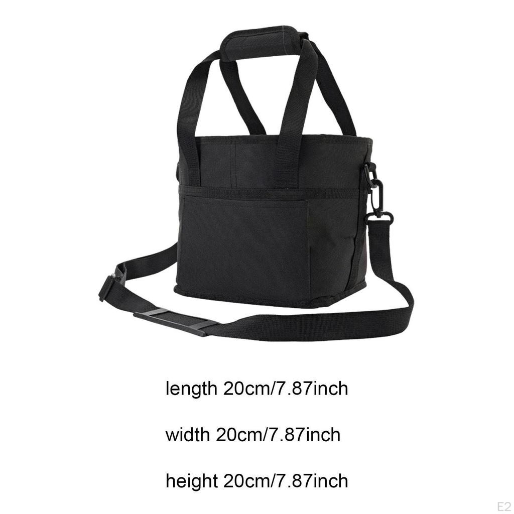 Family Size 4 Compartment Drink Bag Cup Beverage Reusable with Strap Versatile Gifts Leakproof
