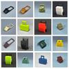 Geantă de călătorie pentru accesorii MOC Bricks, geantă de mână pentru bagaje, pentru figurine de 4 cm, păpuși mini, accesorii blocuri de construcție, jucării pentru copii, cadou pentru fete