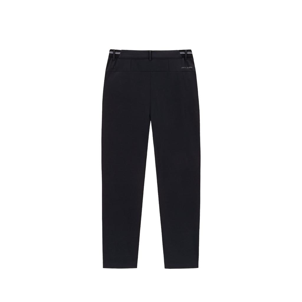 Anta Elite Training Series Woven Sports Pants Men Bottoms Basic-Black 952547509-2
