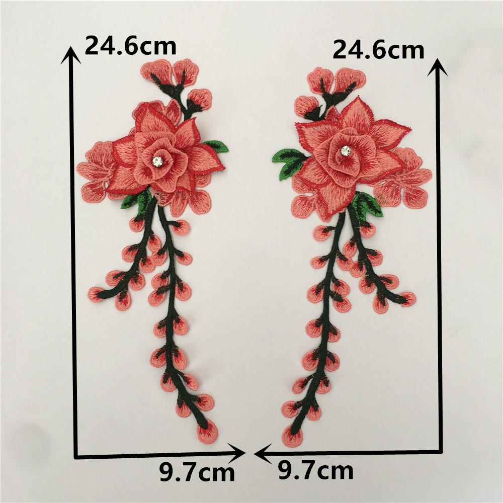 Diy Sewing Color Embroidery Corsage Decorative Clothing Accessories Cheongsam Dress Performance Clothes Wedding Dress Hanfu