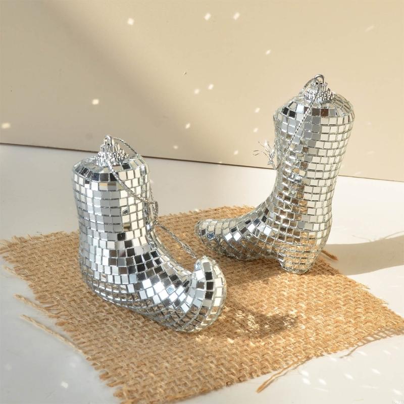 62KD Small Discos Boot Figure Hanging Ornament for Personalizing Space Arrangement