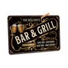 Custom Metal Sign for Bar Man Cave Home Wall Decor Waterproof Dustproof