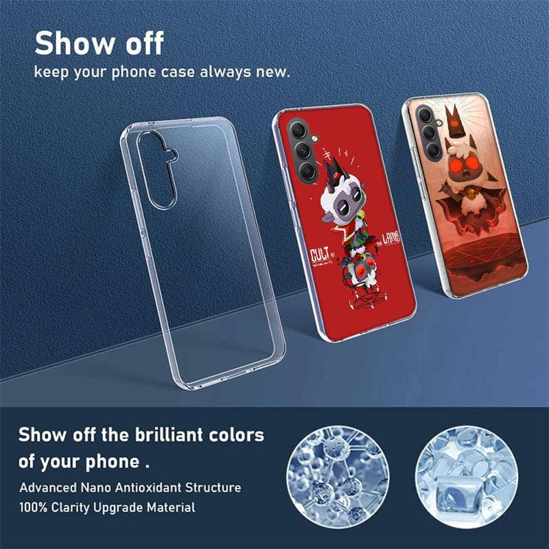 Game C-Cult Of The Lamb Phone Case for Samsung A16 A26 A36 A56 A17 A37 A57 A07 A06 A02S A03 A04S A05S Galaxy Note 20 10 A50S A71