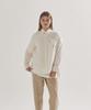 Pal Lab Women'S Natural Crinkle Poplin Semi-Overfit Shirt_Pl24S3Sh032_Iv