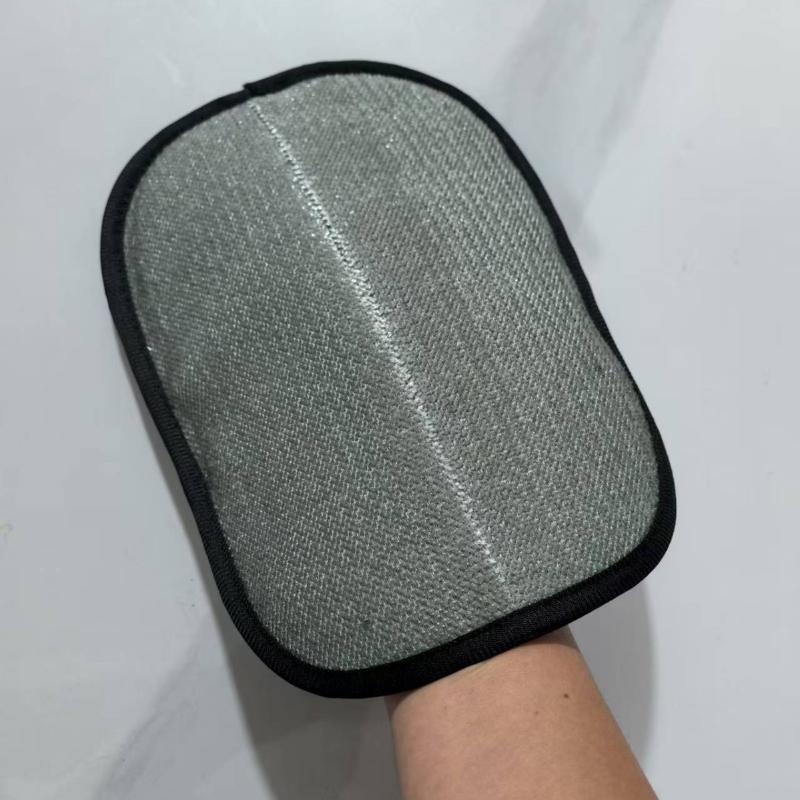 Upgrated Pet Hair Remover Glove Double-Sided Fur Gloves Cat Dog Fur Magnet Gloves For Washing Deshedding Cleaning Carpets Sofas