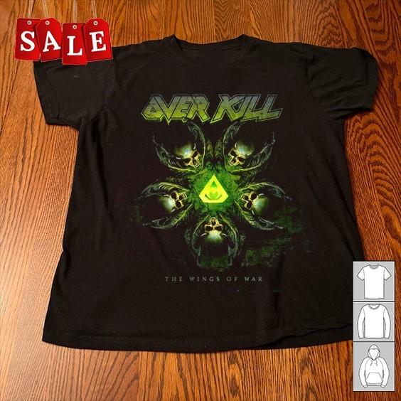 New Overkill the wings of war Gift For Fans Unisex All Size T-Shirt MD487 Unisex T-Shirt XXL