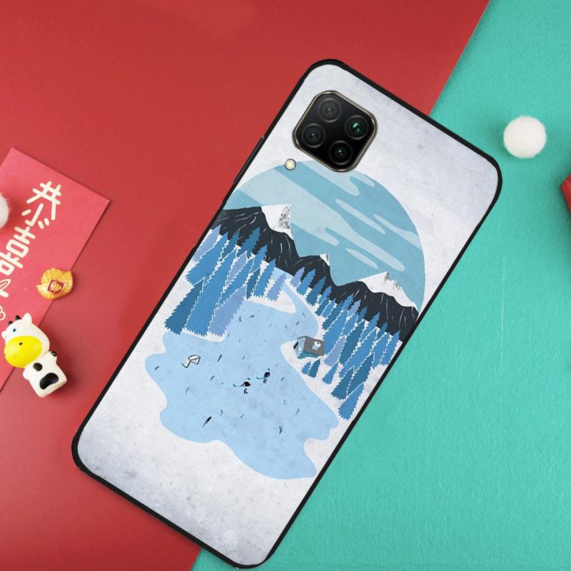 Pond Hockey For Huawei Nova Y73 Y70 Y72 Y60 Y90 Y61 Y91 8i 7i 11i 12i 12s 9 10 SE P20 P30 P40 Lite Case