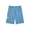 Nike French Terry Shorts With Large Logo Men Bottoms Coastal-Blue AT5268-462