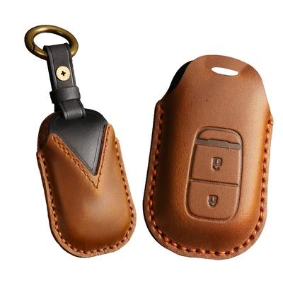 Ontto Spezielle Smart Key Hülle für Honda, Schlüsselabdeckung, Stilvoll, Hohe Qualität, Schlüsselanhänger, Kompatibel