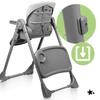 Savro 2-in-1 Folding Baby Highchair With Adjustable Tray And Straps