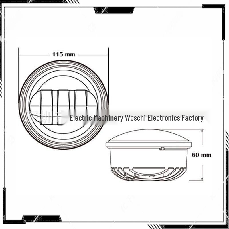 4.5-Inch 30W LED Fog Light for Harley Glide Heritage Motorcycle
