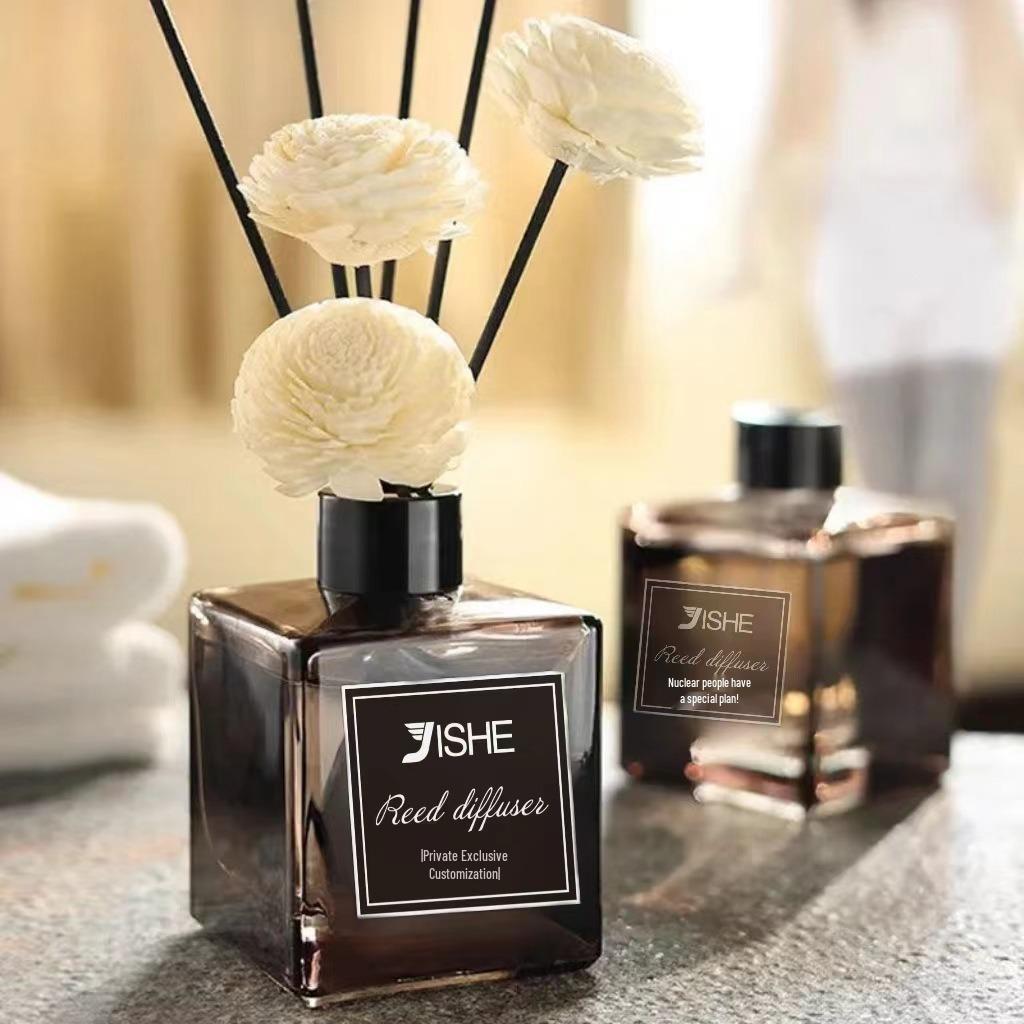 Flameless Reed Diffuser: Essential Oil Aromatherapy for Home & Hotel Fragrance