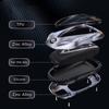 For Changan Qiyuan Nevo A05 A06 A07 Q05 Q07 Zinc Alloy Car Key Case Car-Styling Keychain Remote Cover Shell Fob Bag Accessories