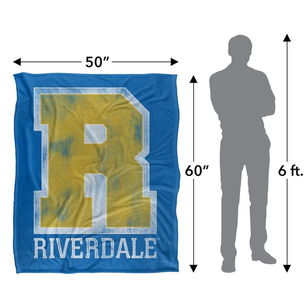 Riverdale Silky Varsity Supersoft Blanket