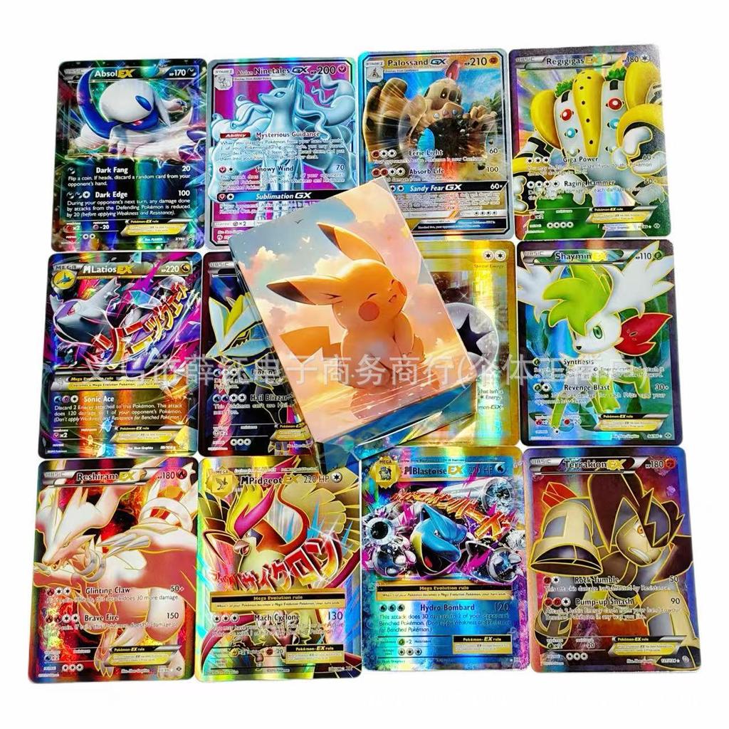 Amazing Pokémon Mega Evolution Card Set: Charizard Vstar, Rayquaza & More (100+ Holo Cards, English Edition)