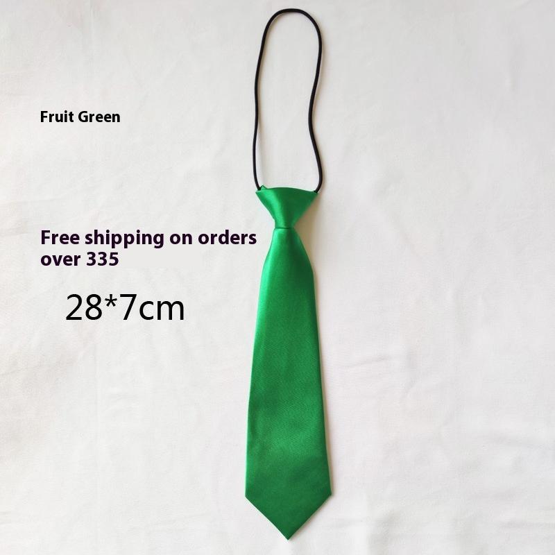 Petits Élastiques pour Enfants Élastiques Couleur Pure Accessoires d'Activité pour Bébés Filles Cravates pour Uniforme Scolaire Enfants