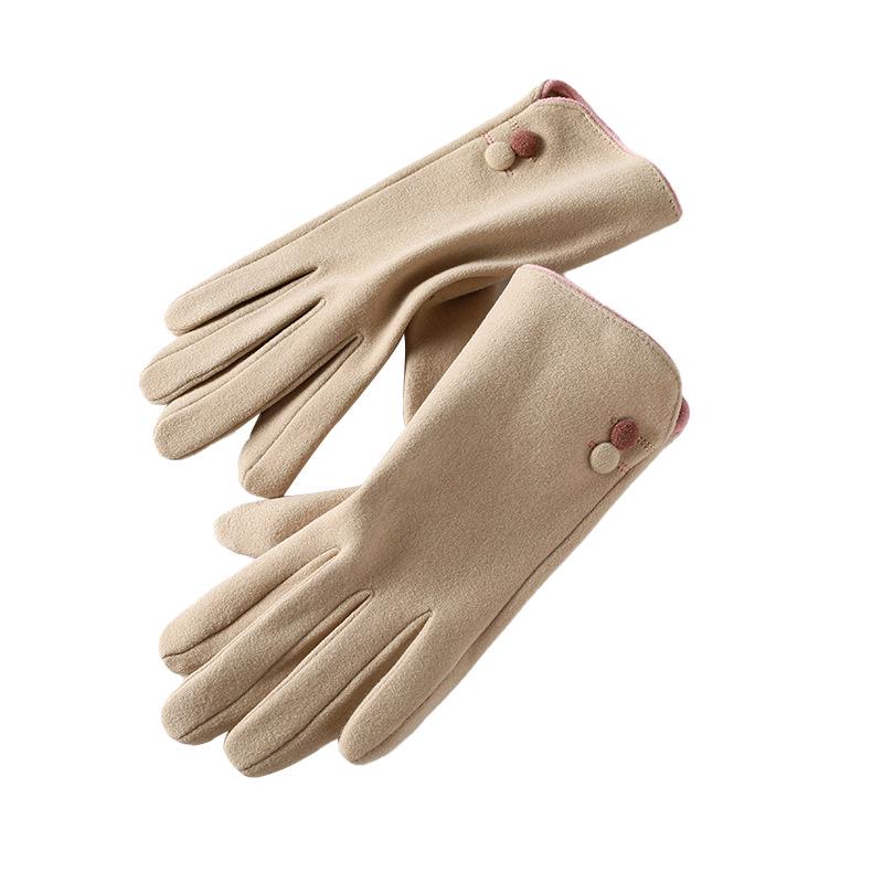 Damen Dünne Winddichte Touchscreen-Handschuhe für Frühling/Herbst - Büro, Outdoor, Fahren & Radfahren