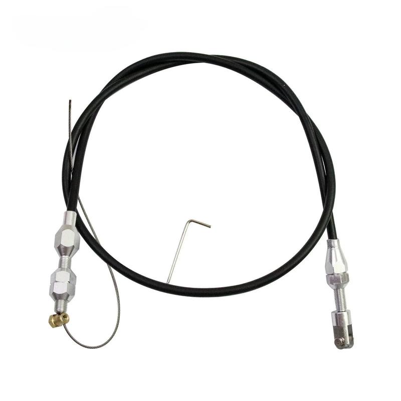 36 Inch Throttle Gas Cable Kit Stainless Steel Braided For 97-07 Chevrolet/Chevy LS1 Engine 4.8L 5.3L 5.7L 6.0L