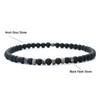 Fashion Mens Bracelet Natural Tiger Eyes Emperor Small Stone 4mm Beads Braclet Homme Accessories Bohemia Beach Jewelry Pulsera