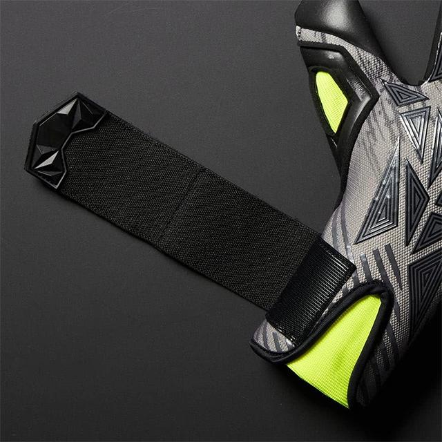 Oddychające Skórzane Rękawice Bramkarskie Profesjonalny Sprzęt Sportowy Outdoor Antypoślizgowe Dorosłe Treningowe Unisex Odporne na Zużycie